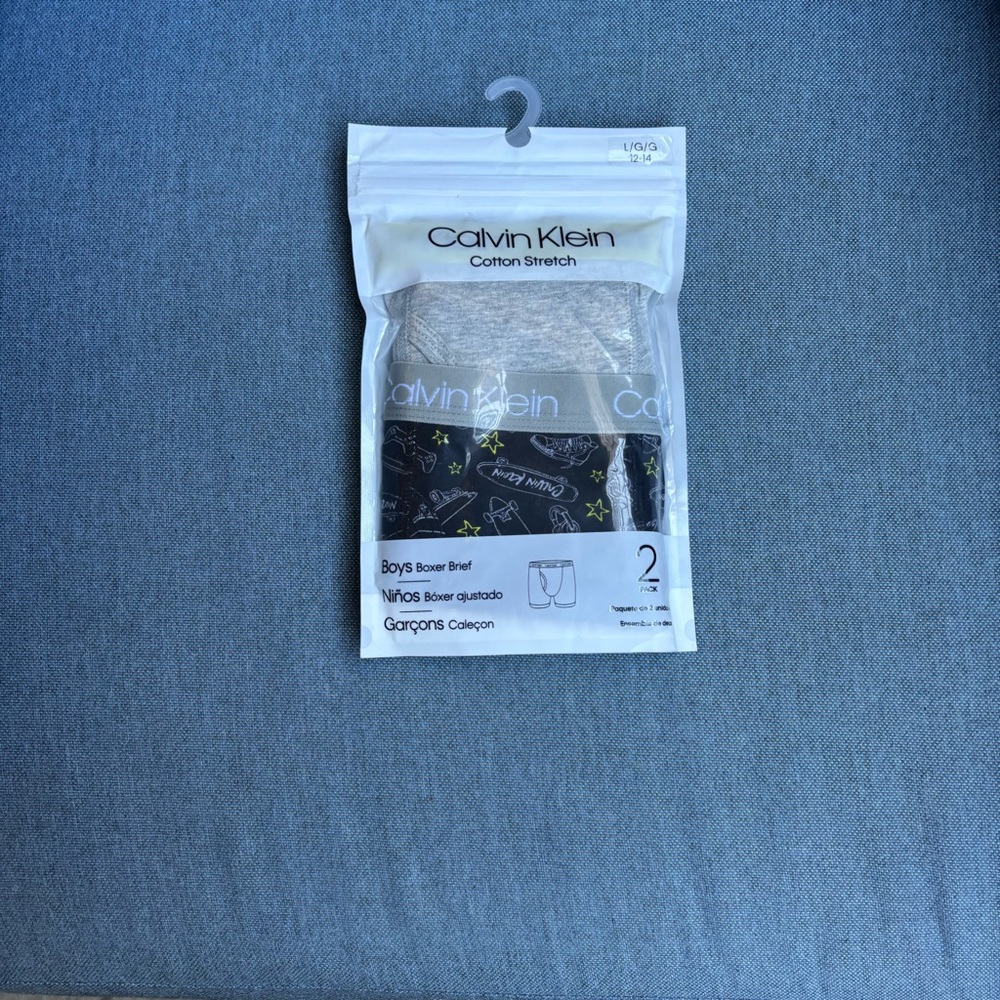 Calvin Klein Boys' Boxer Briefs - 2 Pack